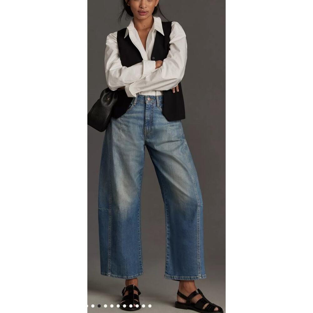 Anthropologie Pilcro Kenna Barrel Jeans